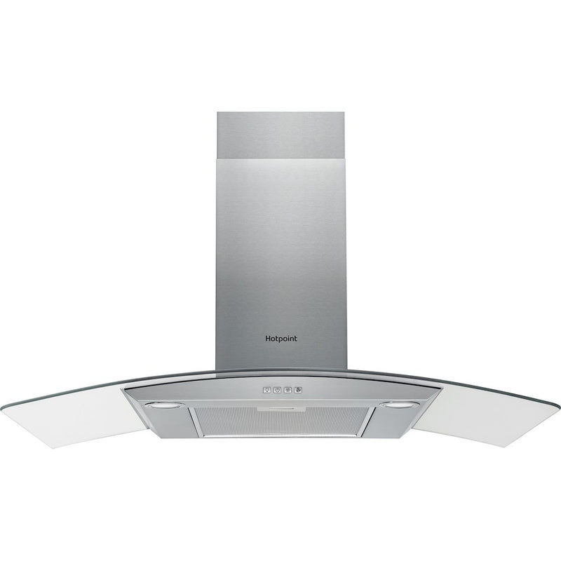 Hotpoint PHGC9.4FLMX Cooker Hood - Stainless Steel