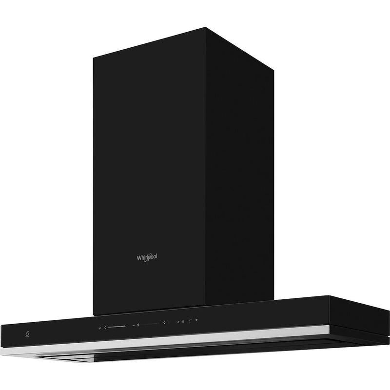 Whirlpool W Collection WHSS 90F L T C K Cooker Hood 90cm - Black (Discontinued)