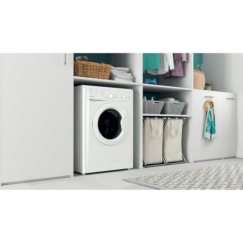 Indesit Ecotime IWDC 65125 UK N Washer Dryer - 6kg Wash 5kg Dry White (Discontinued)