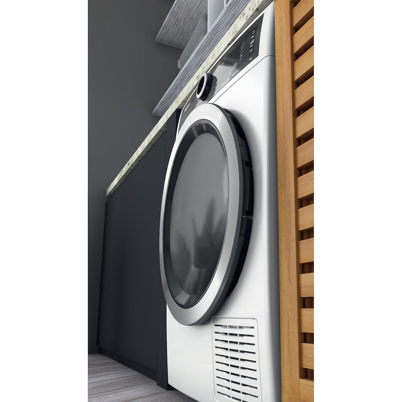 Hotpoint H8 D93WB UK Heat Pump 9kg Tumble Dryer - Freestanding White (Discontinued)