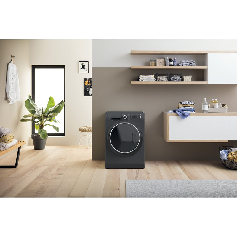 Hotpoint ActiveCare NLLCD 1064 DGD AW UK N Washing Machine - Black (Discontinued)