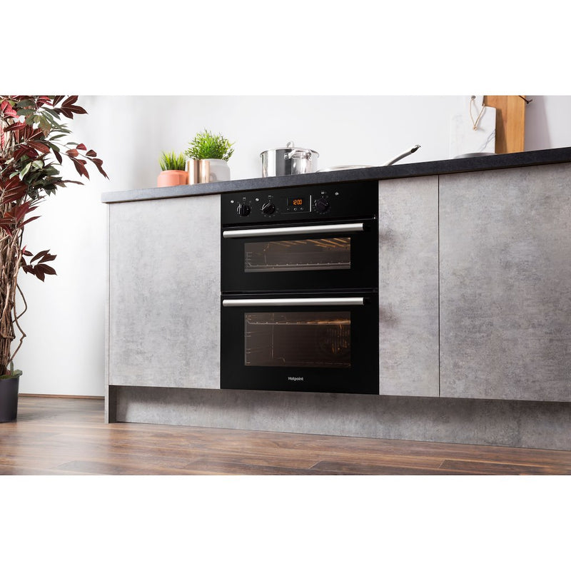 Hotpoint Class 2 DU2540 BL Built-in Double Oven - Black (Discontinued)