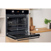 Indesit Aria IFW 6340 BL UK Electric Single Built-in Oven in Black Thumbnail