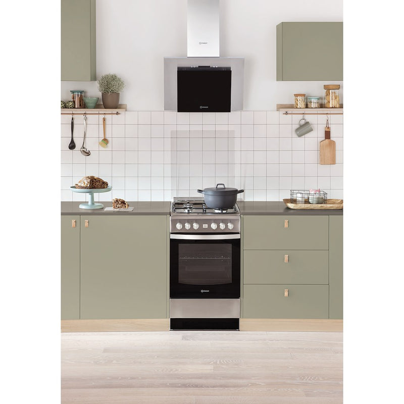 Indesit IHVP 6.4 LL K Cooker Hood - Black (Discontinued)