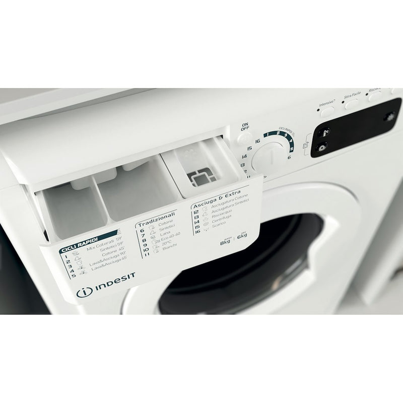 Indesit Freestanding washer dryer - EWDE 861483 W UK
