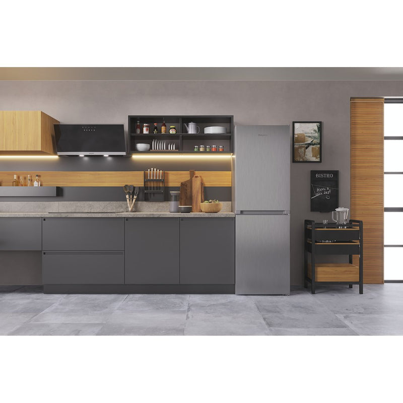 Hotpoint HTFC850TI1X1 Freestanding Fridge Freezer - Inox (Discontinued)