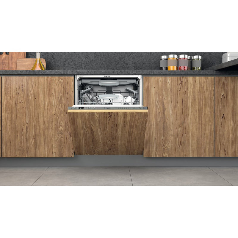 Hotpoint HIO3P33WLEUK Integrated Dishwasher - Inox (Discontinued)