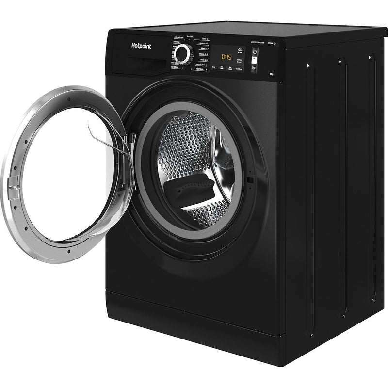 Hotpoint NM11945BCA UK N ActiveCare 9kg Front Load Washing Machine - Black (Discontinued)