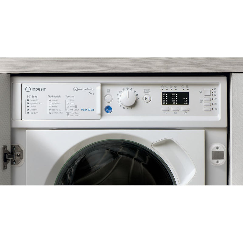 Indesit BI WMIL 91485 UK Built-In Washing Machine
