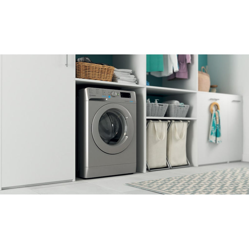 Indesit BWE91496XSUKN 9kg Washing Machine - Silver - A Rated (Discontinued)
