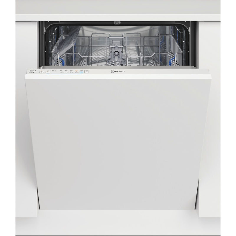 Indesit Ecotime DIE 2B19 UK Integrated Dishwasher - White