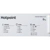 Hotpoint BIWMHG81485 Built-In Front Loading Washing Machine Thumbnail
