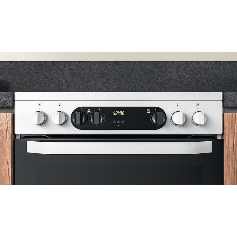 Hotpoint HDM67V9CMW/U Double Cooker - White (Discontinued)