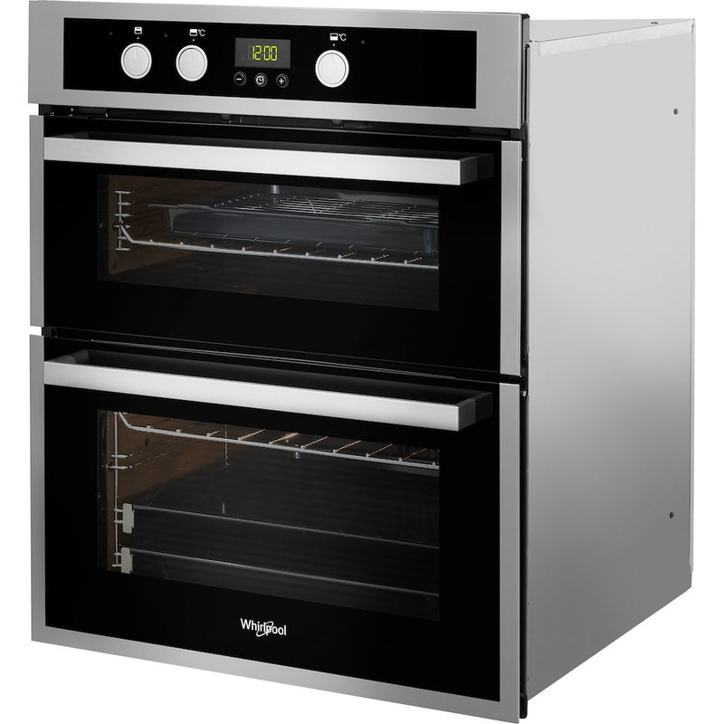Whirlpool AKL 307 IX Built-Under Double Oven - Inox and Black (Discontinued)