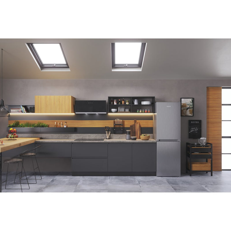 Hotpoint HTFC850TI1X1 Freestanding Fridge Freezer - Inox (Discontinued)