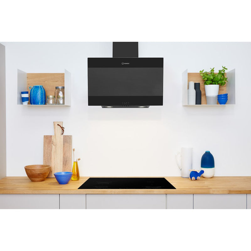 Indesit IHVP 6.6 LM K Cooker Hood in Black (Discontinued)