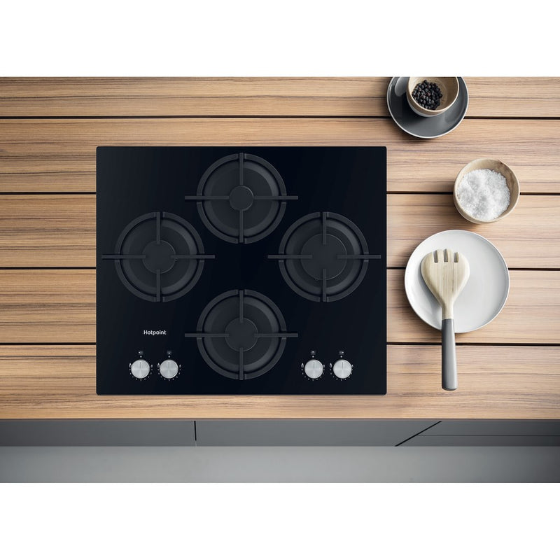 Hotpoint HGS 61S BK Hob - Black
