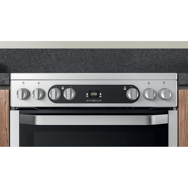 Hotpoint HDM67V9HCX/UK Double Cooker - Inox (Discontinued)