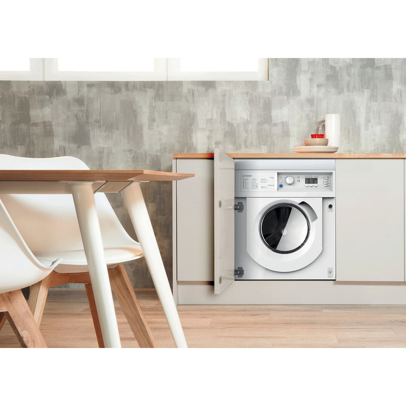 Indesit BI WDIL 75125 UK N Integrated Washer Dryer 7kg Wash 5kg Dry (Discontinued)