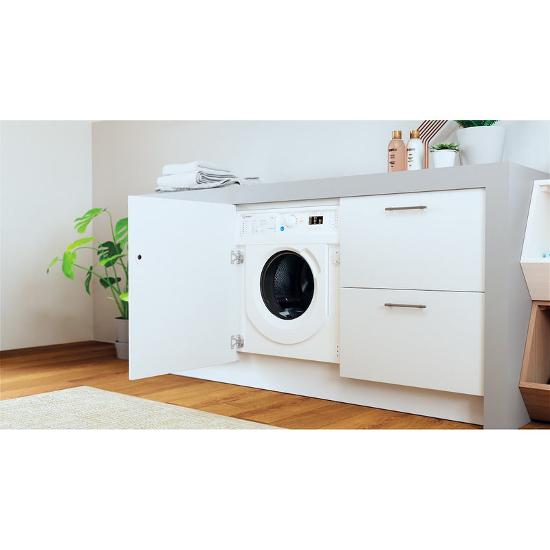 Indesit BI WDIL 75125 UK N Integrated Washer Dryer 7kg Wash 5kg Dry (Discontinued)