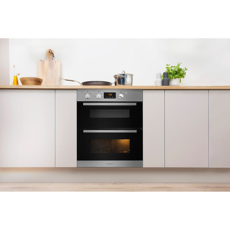 Indesit Aria IDU 6340 IX Electric Built-under Oven in Stainless Steel (Discontinued)