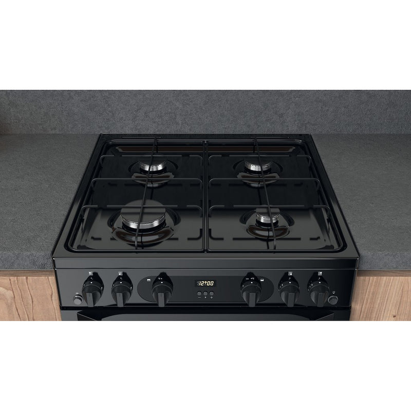 Hotpoint HDM67G0CMB/UK Double Cooker - Black (Discontinued)