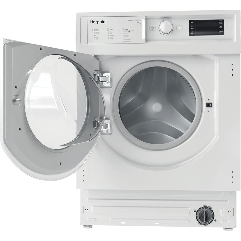 Hotpoint BI WMHG 71483 UK N Integrated Washing Machine - White - 7kg - 1400rpm