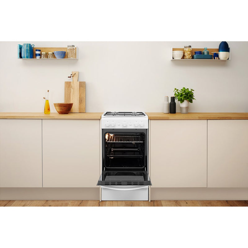 Indesit IS5G1KMW/U Cooker - White (Discontinued)