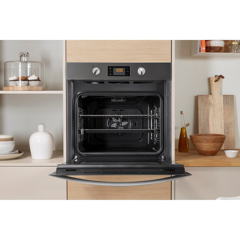 Indesit Aria IFW 3841 P IX UK Electric Single Built-in Oven in Stainless Steel (Discontinued)