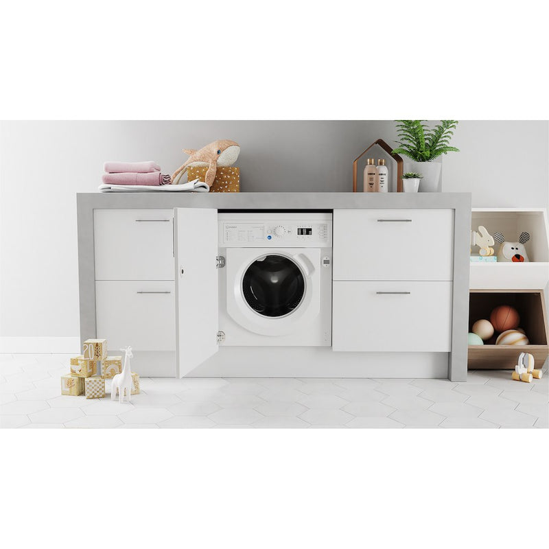 Indesit BI WMIL 91485 UK Built-In Washing Machine