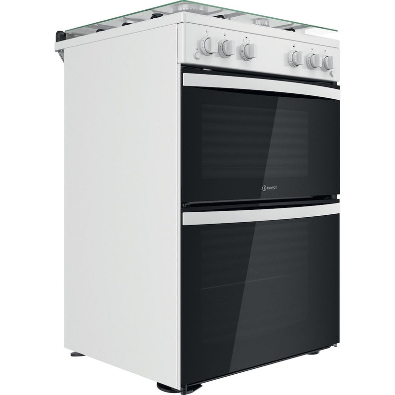 Indesit ID67G0MCW/UK Double Cooker - White (Discontinued)