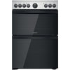 Indesit ID67V9HCX/UK Electric Twin Cavity Cooker - inox Thumbnail