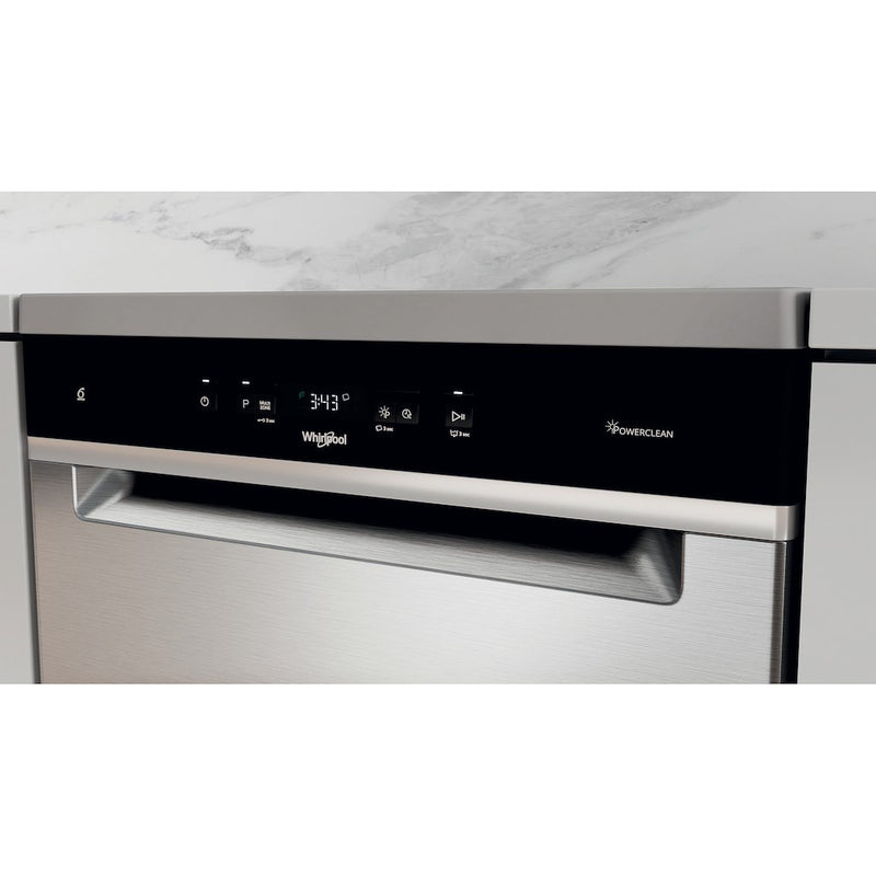 Whirlpool Supreme Clean WFC 3C33 PF X UK Dishwasher - Stainless Steel (Discontinued)