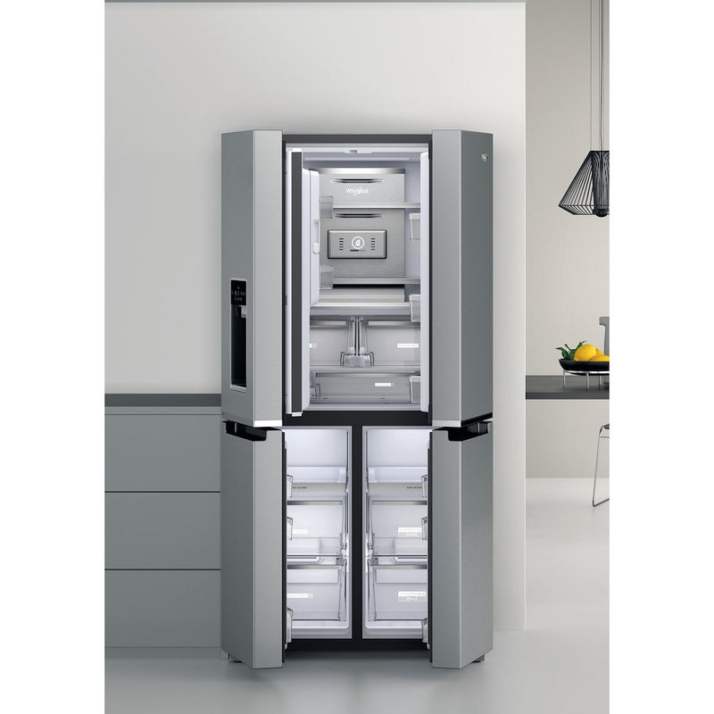 Whirlpool W Collection WQ9I MO1L UK Fridge Freezer - Stainless Steel (Discontinued)