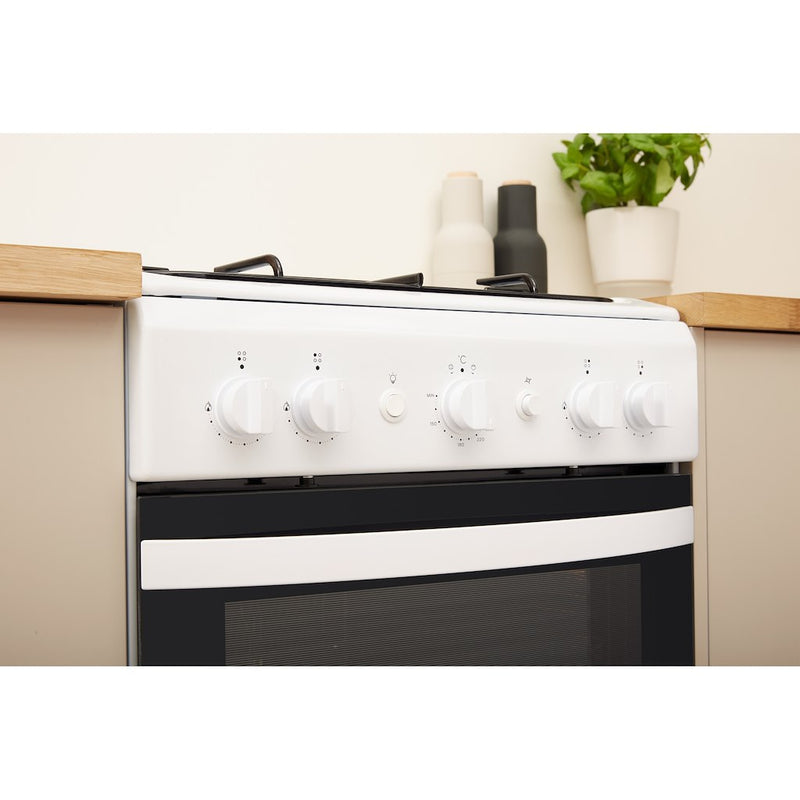 Indesit IS5G1KMW/U Cooker - White (Discontinued)