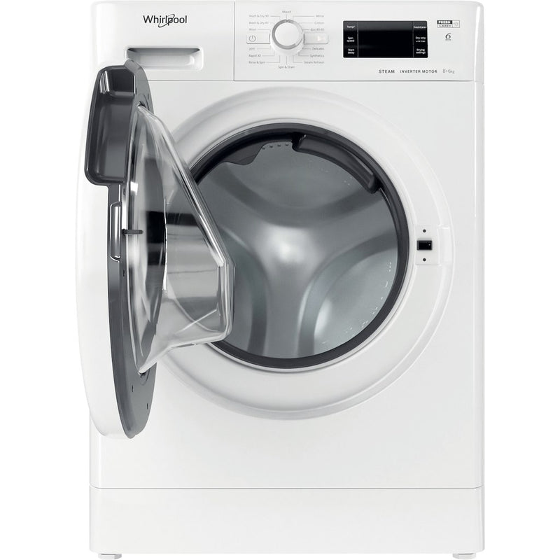 Whirlpool FWDG86148W UK N Washer Dryer 8+6kg 1400rpm - White (Discontinued)