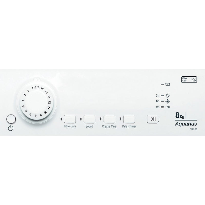Hotpoint TVFS83CGP9 8kg Vented Tumble Dryer - White (Discontinued)