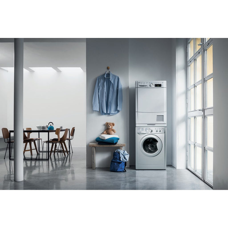Indesit Ecotime IWDC 65125 S UK N Washer Dryer - Silver (Discontinued)