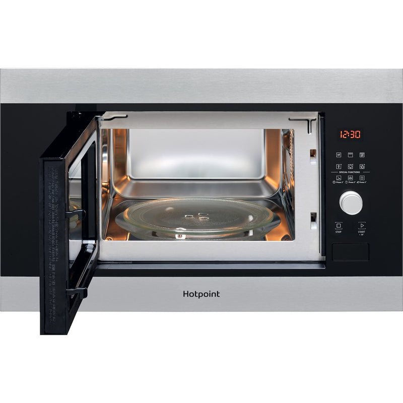 Hotpoint MF20G IX H Built-in Microwave Oven and Grill - Inox (Discontinued)