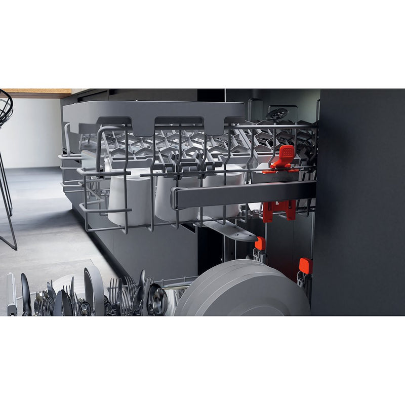 Hotpoint Integrated Slim Dishwasher HSIO 3T223 WCE UK N - Silver (Discontinued)