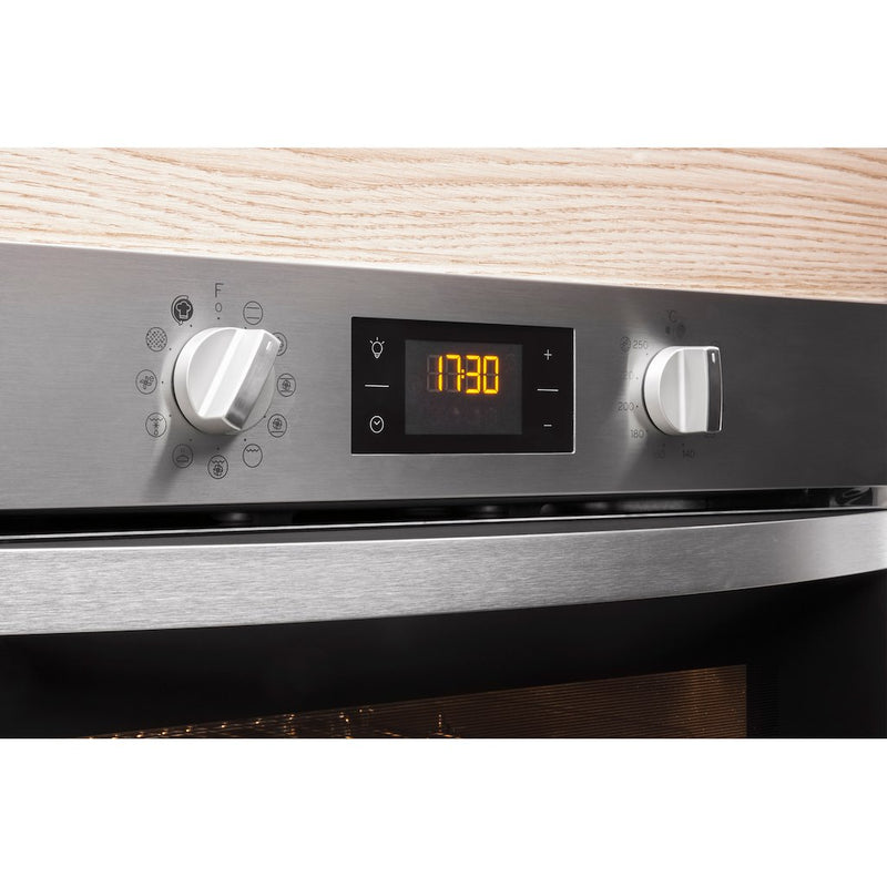 Indesit Aria IFW 3841 P IX UK Electric Single Built-in Oven in Stainless Steel (Discontinued)