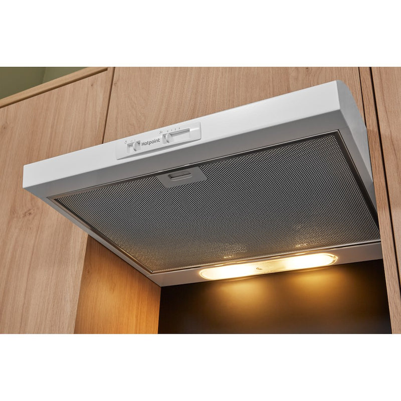 Hotpoint PSLMO 65F LS W integrated Hood - White (Discontinued)