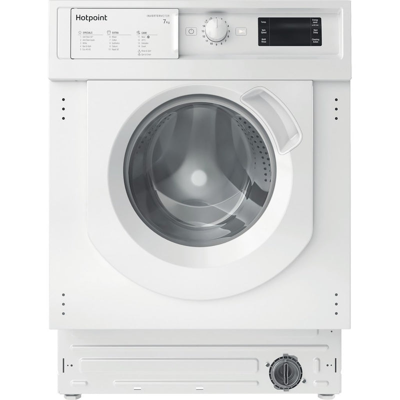 Hotpoint BI WMHG 71484 UK N Integrated Washing Machine - White - 7kg - 1400rpm