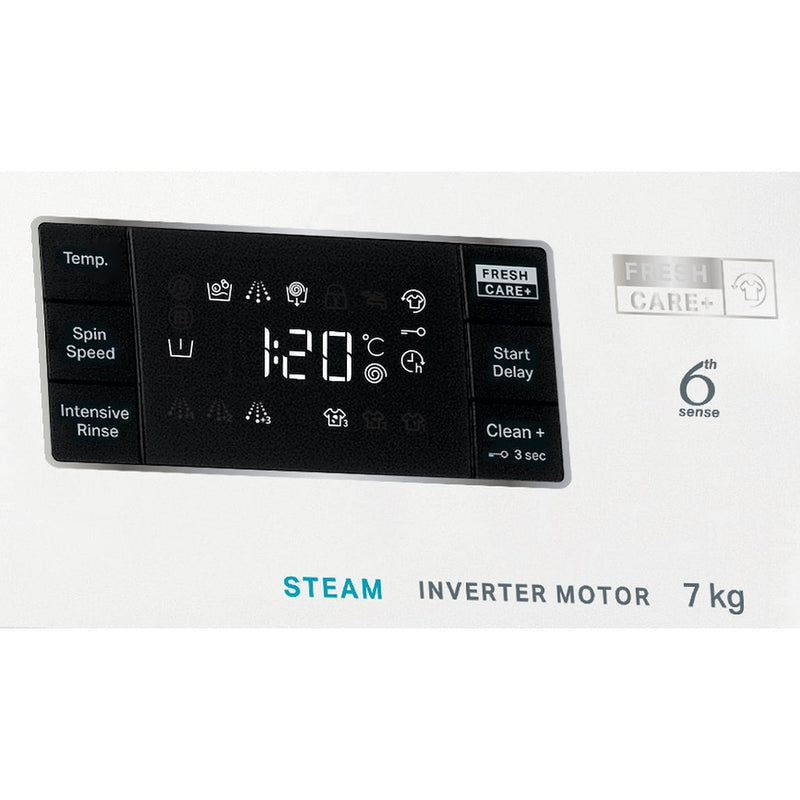 Whirlpool FreshCare FFB 7438 WV UK Washing Machine 7kg 1400rpm - White (Discontinued)