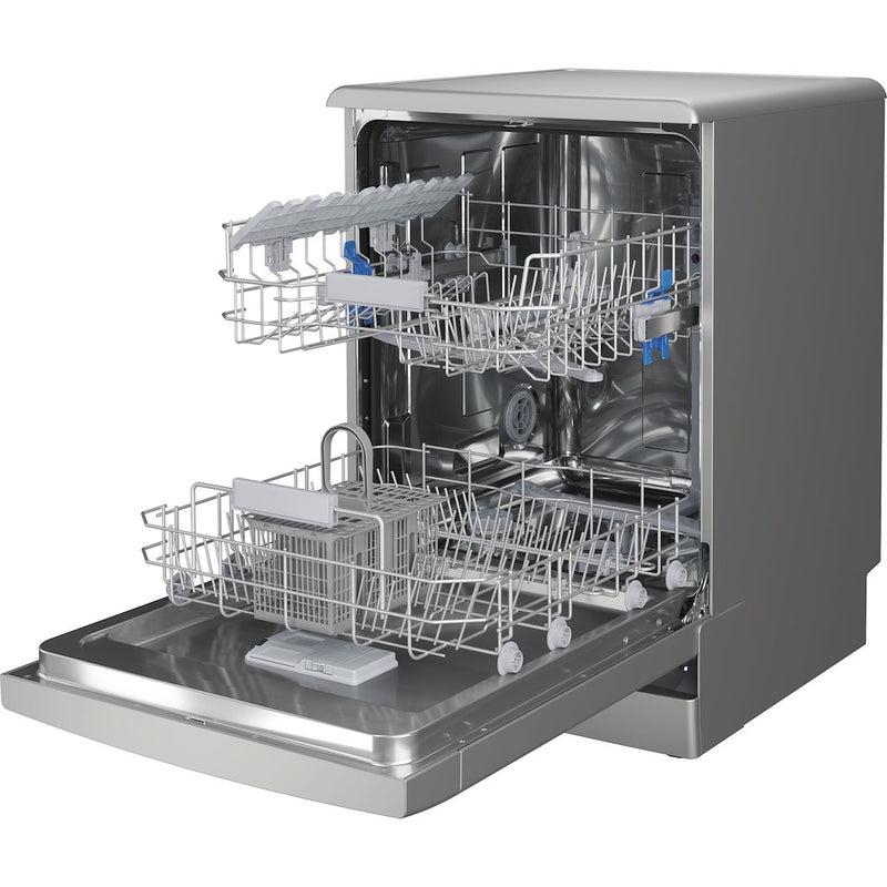 Indesit My Time DFC 2B+16S UK Freestanding Dishwasher - Silver (Discontinued)