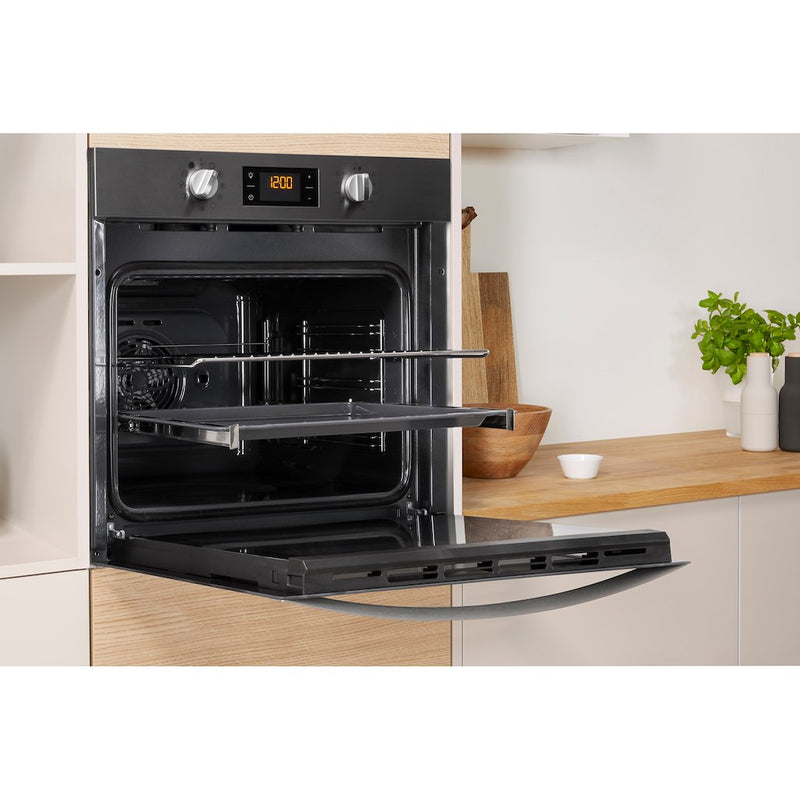 Indesit Aria IFW 3841 P IX UK Electric Single Built-in Oven in Stainless Steel (Discontinued)