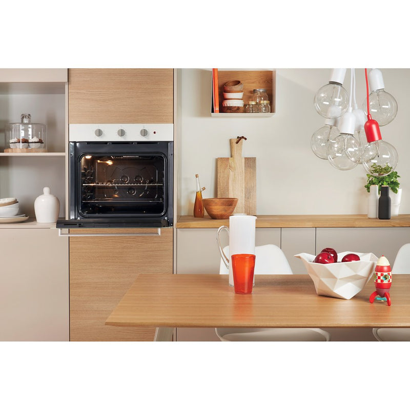 Indesit Aria IFW 6230 WH UK Electric Single Built-in Oven in White (Discontinued)