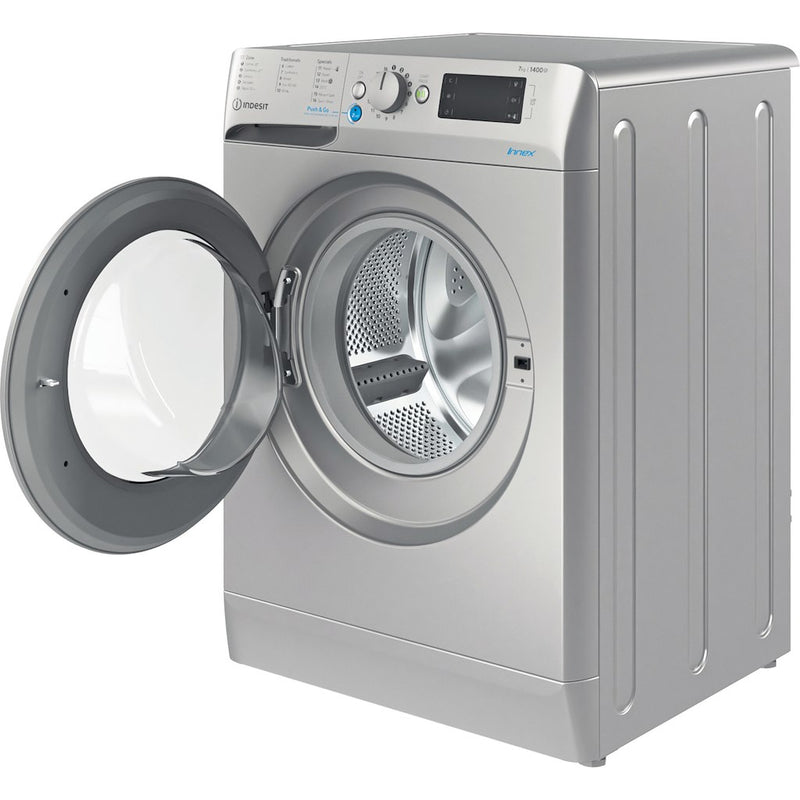 Indesit Innex BWE 71452 S UK N Washing Machine 7kg - 1400rpm - Silver (Discontinued)