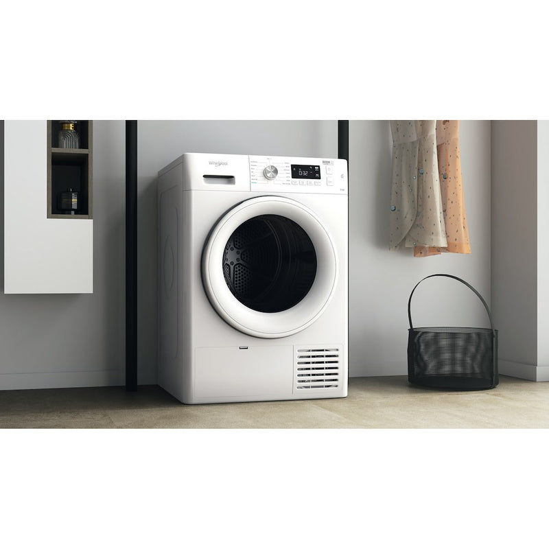 Whirlpool Heat Pump Tumble Dryer: Freestanding, 8kg - FFT M11 8X2 UK (Discontinued)