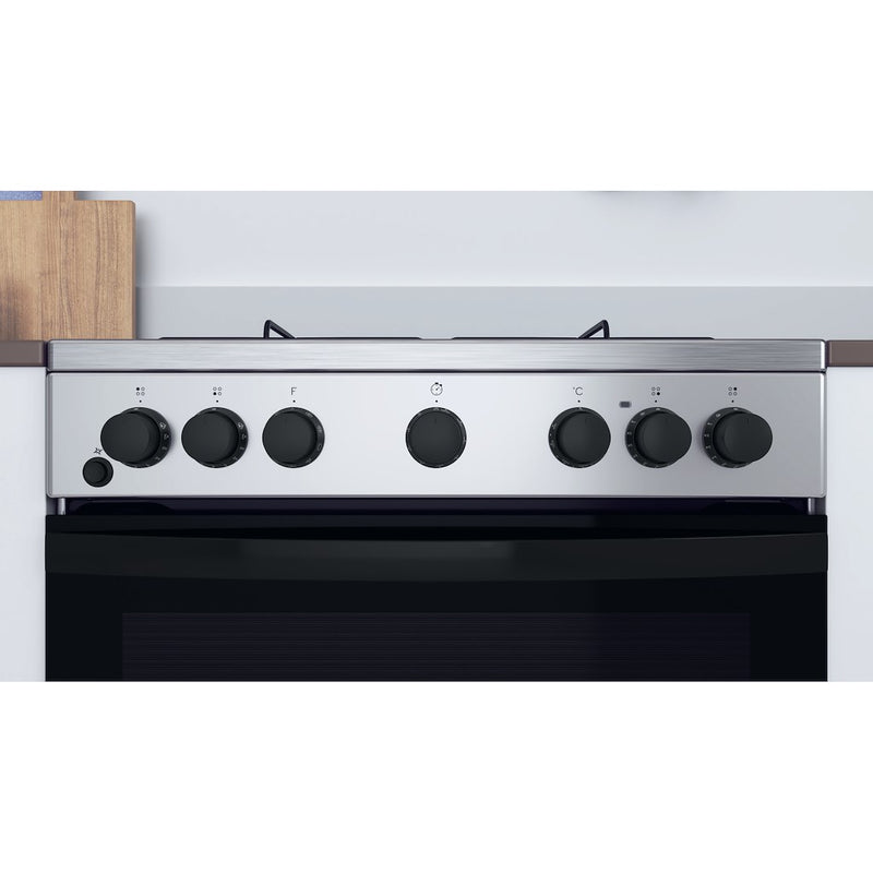 Indesit IS67G5PHX/UK Freestanding 60cm Duel Fuel Cooker (Discontinued)